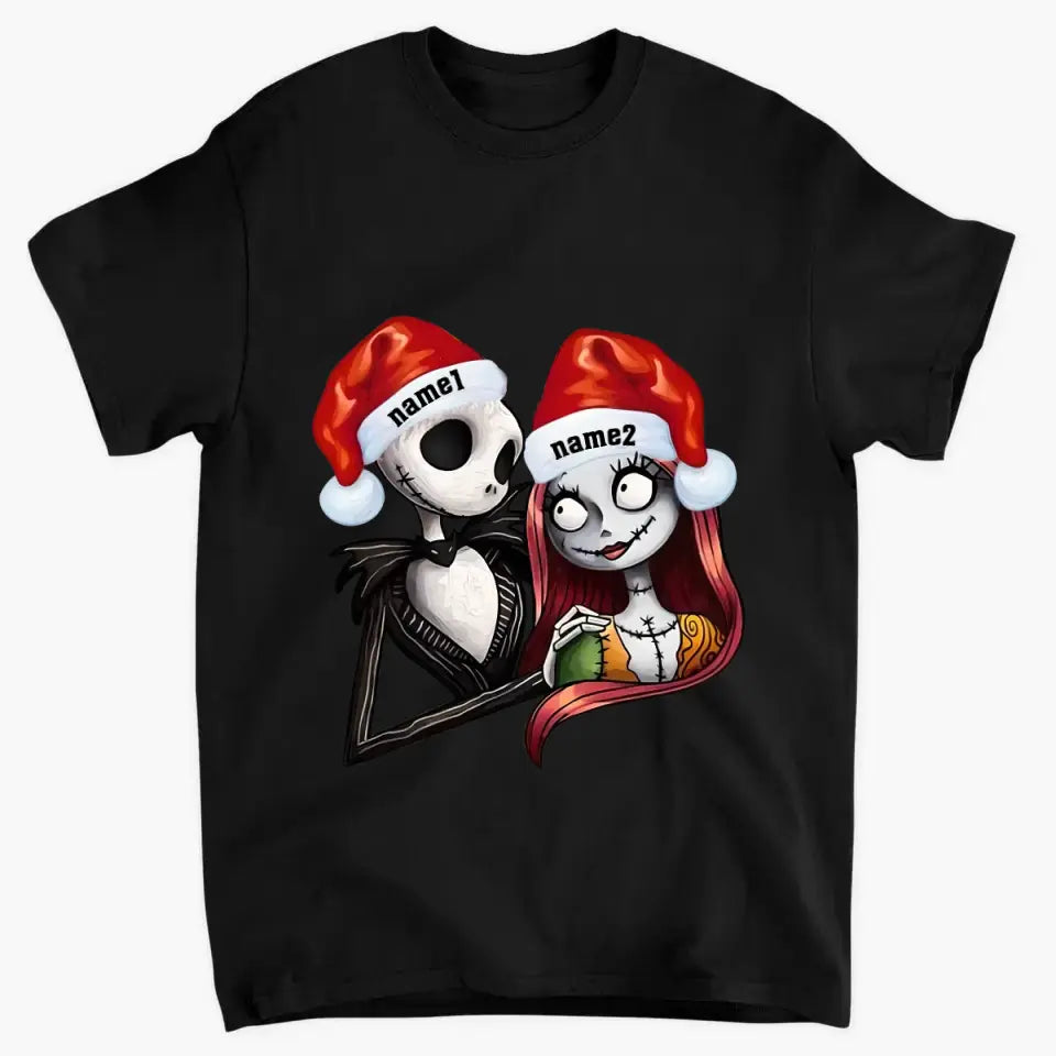 Ghost Couple with Name, Skull Personalized Sweatshirt