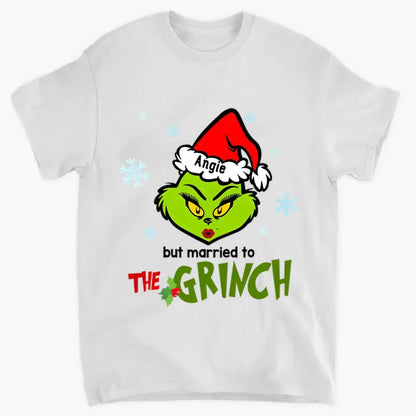 Personalized green character couple clothes, Christmas gifts for couples