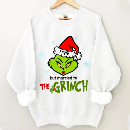Personalized green character couple clothes, Christmas gifts for couples