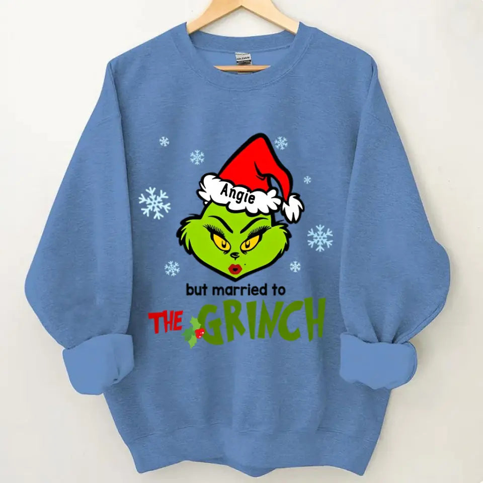 Personalized green character couple clothes, Christmas gifts for couples