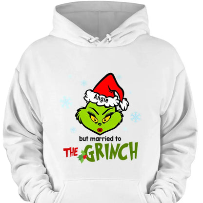 Personalized green character couple clothes, Christmas gifts for couples