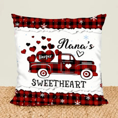 Personalized Pillow Case - Gift For Grandma - Grandma's Sweethearts