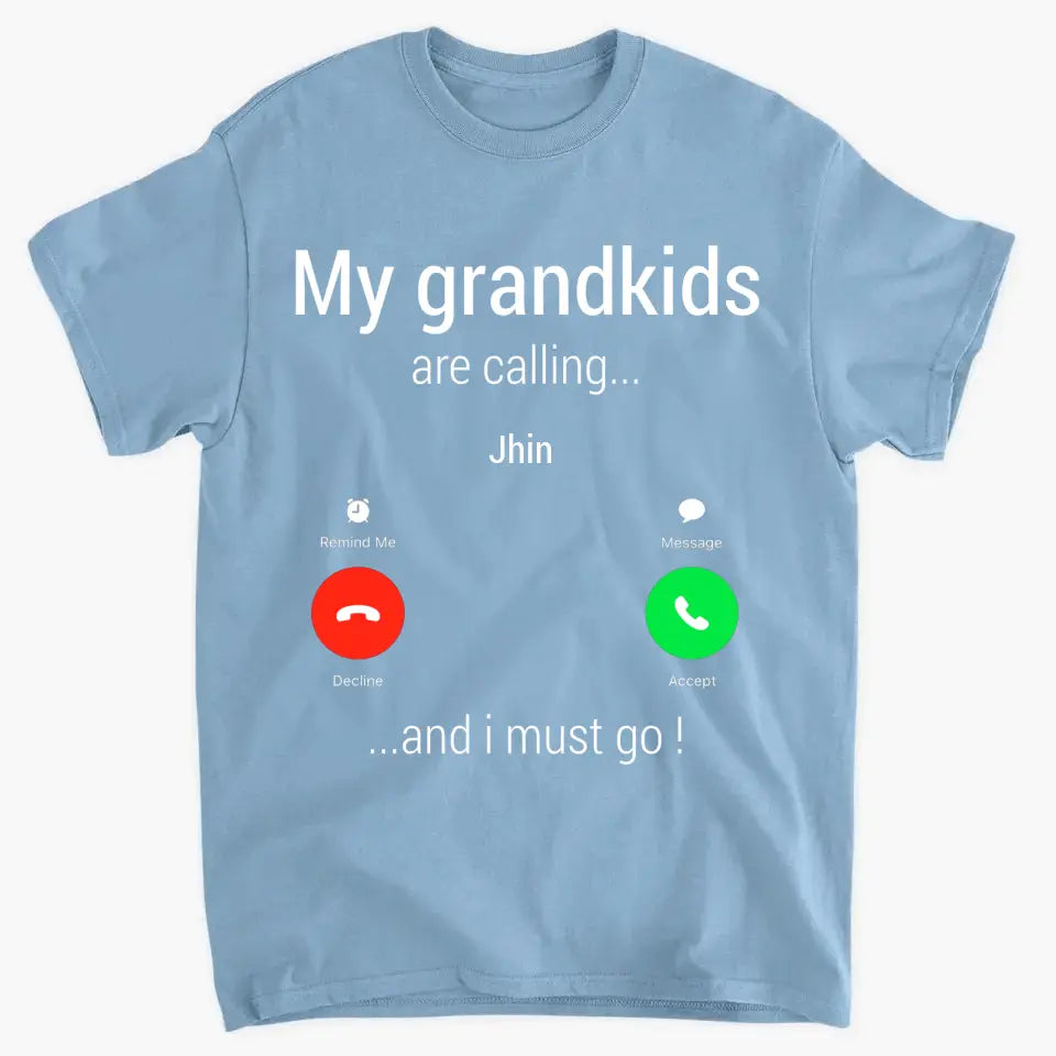 Personalized grandma kid printed clothing