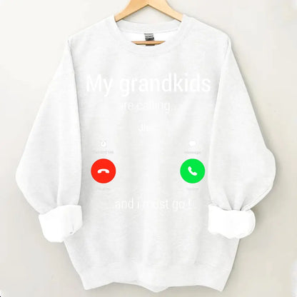 Personalized grandma kid printed clothing