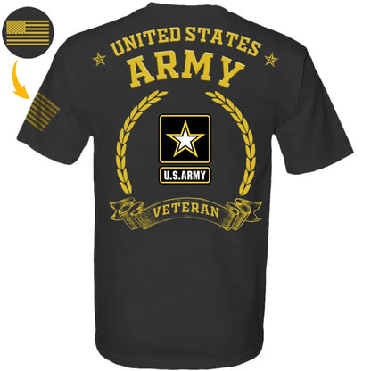 Military Custom Division - Veterans Personalized Shirt - Veterans Day Gifts for Dad and Grandpa