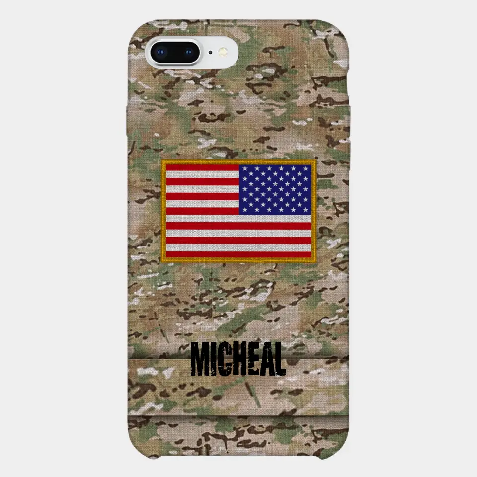 Personalized U.S Soldier Phone Case