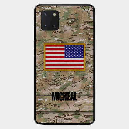 Personalized U.S Soldier Phone Case