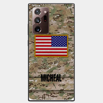 Personalized U.S Soldier Phone Case