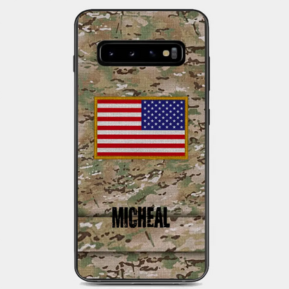 Personalized U.S Soldier Phone Case