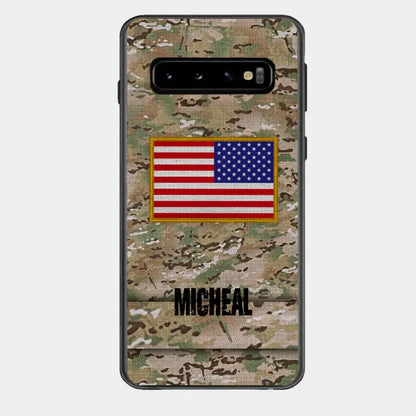 Personalized U.S Soldier Phone Case
