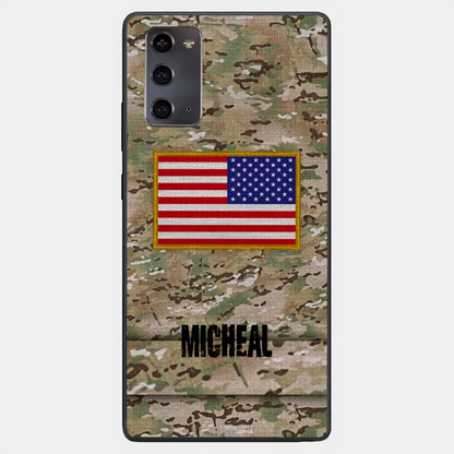 Personalized U.S Soldier Phone Case