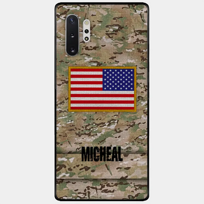 Personalized U.S Soldier Phone Case