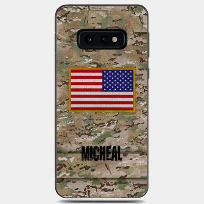 Personalized U.S Soldier Phone Case