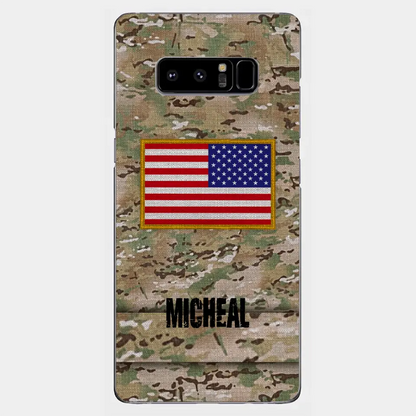 Personalized U.S Soldier Phone Case