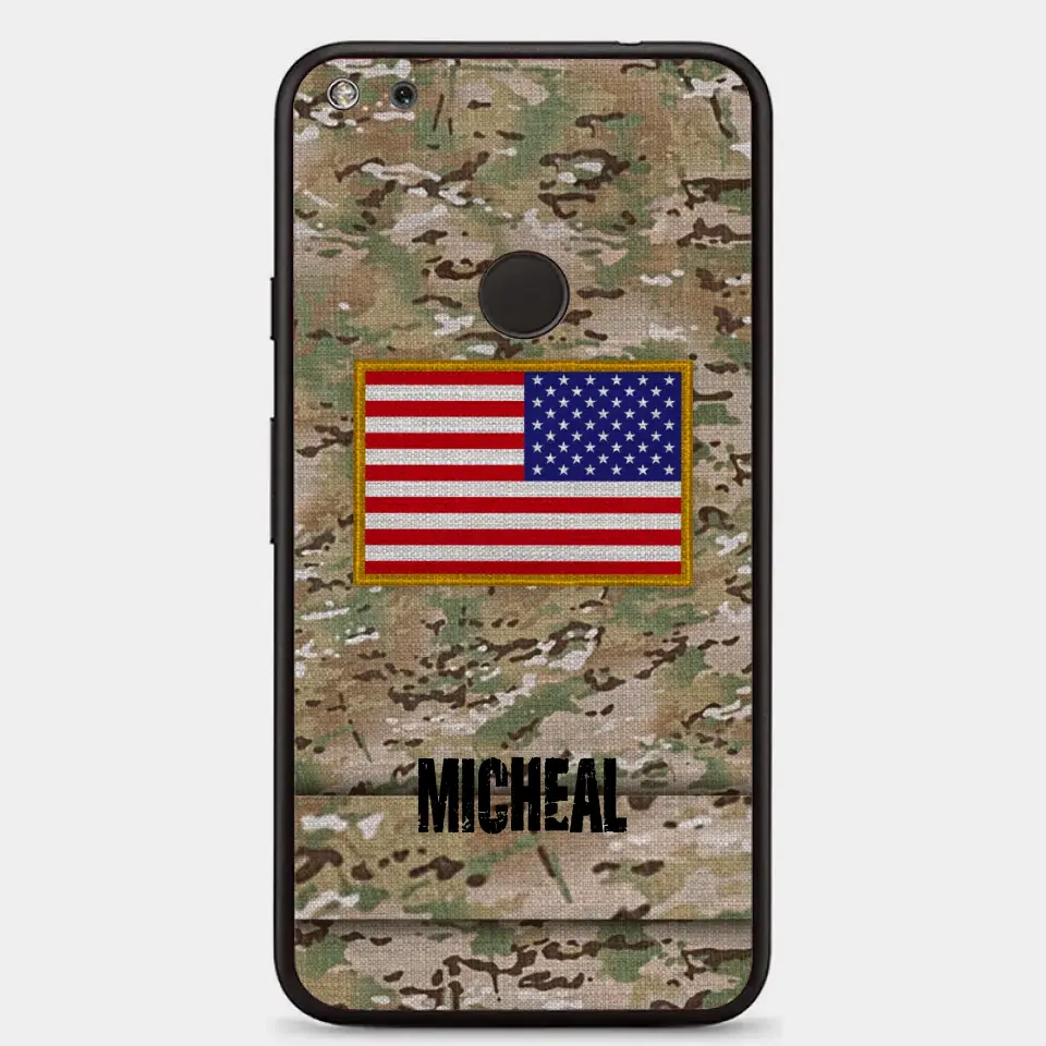 Personalized U.S Soldier Phone Case