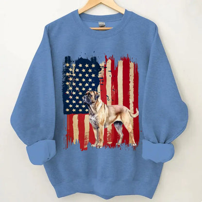 Personalized dog flag printed clothing gifts for dog lovers