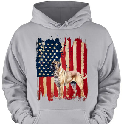 Personalized dog flag printed clothing gifts for dog lovers