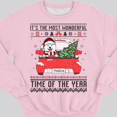 Pull de Noël laid pour chien personnalisé, c’est le sweat-shirt le plus merveilleux de l’année, sweat-shirt pour chien personnalisé, sweat-shirt pour chien de Noël