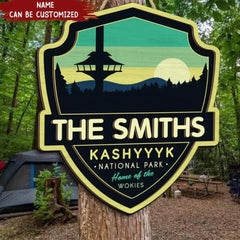 SW National Park - Personalized Sign, Custom Famiy Sign