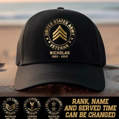 Casquette VET américaine personnalisée imprimée