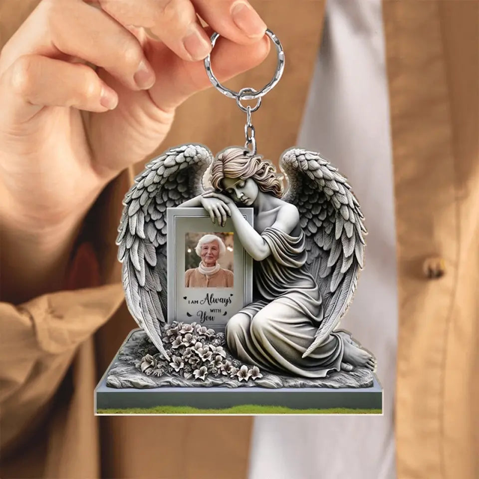 Personalized Memorial Angel Acrylic Plaque