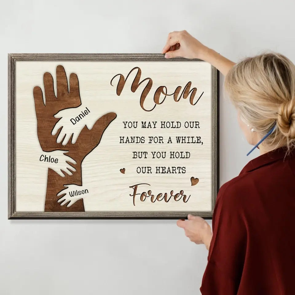 Beautiful Mothers Day Gift Sentimental Mom Gift Custom Canvas Print