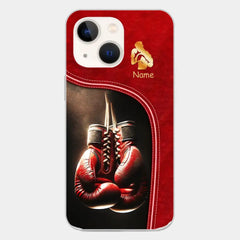 Étui de boxe, protection de téléphone personnalisable pour les amateurs de boxe