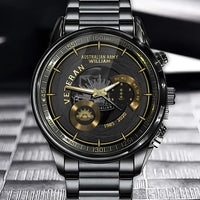 Personalized Australian Army Logo Custom Rank & Name Watch Printed