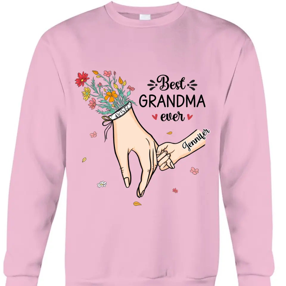 A Mother’s Arms Are More Comforting - Family Personalized Custom Unisex T-shirt, Hoodie, Sweatshirt - Mother's Day, Gift For Mom, Grandma