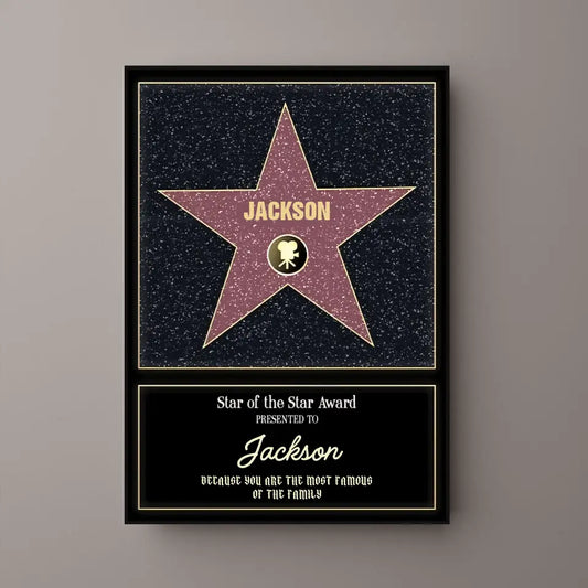 Personalized Star of the Star - Name