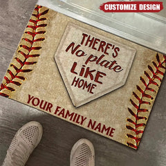 Personalized Baseball Doormat - Perfect Gift For Baseball Players