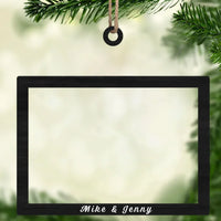 Custom Photo 'Soulmates For Life' Ornament - Personalized Wood Shaped Gift for Couples - Perfect for Christmas, Anniversary, or Husband & Wife