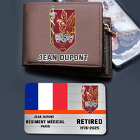 Portefeuille + carte de portefeuille