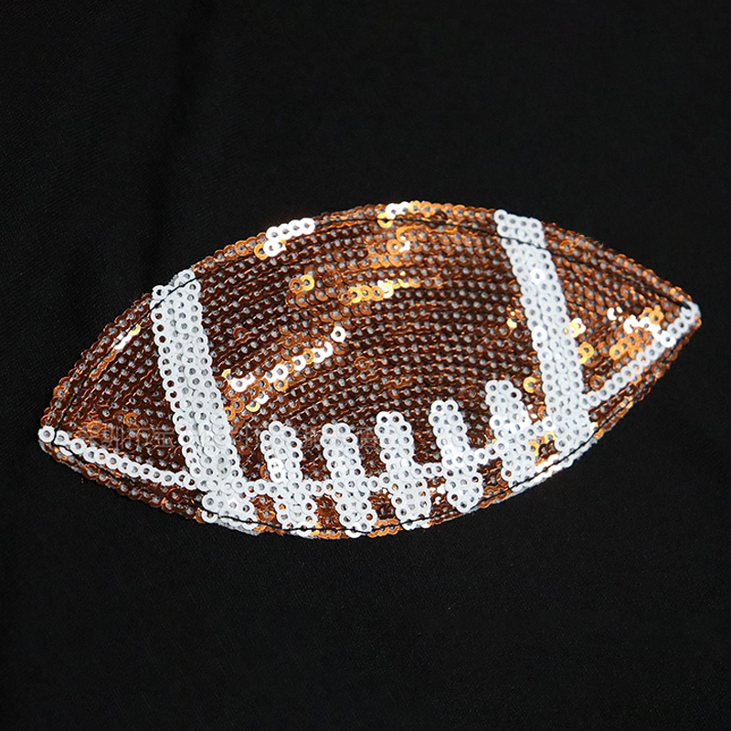 ‘Glam Kickoff’ Long Sleeve Zip Hoodie