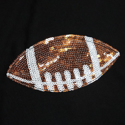 ‘Glam Kickoff’ Long Sleeve Zip Hoodie