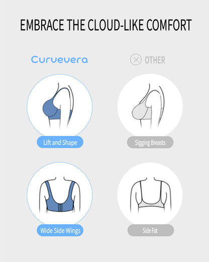 Lace Underwire Padded Push Up Bra