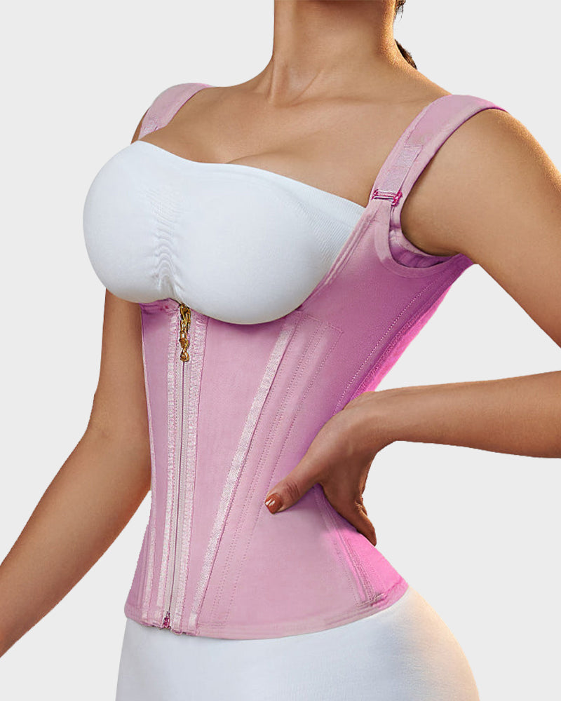 Double Waistband Corset Vest Waist Trainer