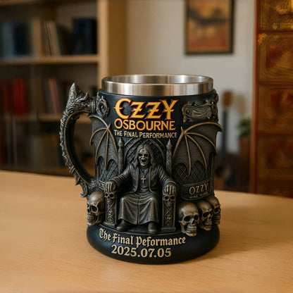 3D Ozzy Osbourne Commemorative Mug