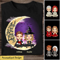 Halloween Love You To The Moon Doll Couple Personalized Phone case Shirt NVL17AUG22TT1