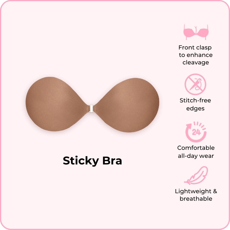 Curvevera Sticky Bra
