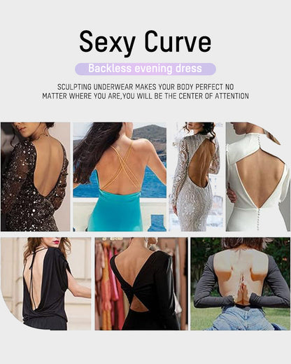 Strapless U Plunge Thong Bodysuit