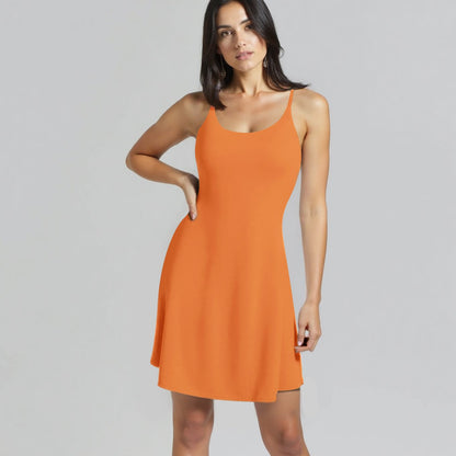 The Ultimate Tummy Control Backless Active Dress