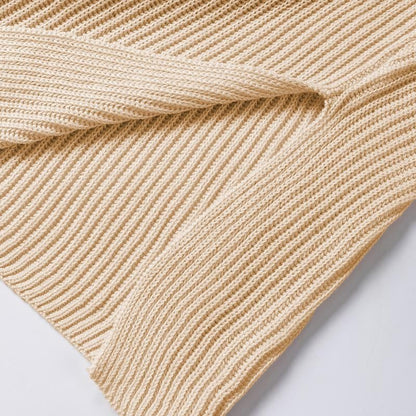 Women's Oversized Loose Round Neck Knitted Top