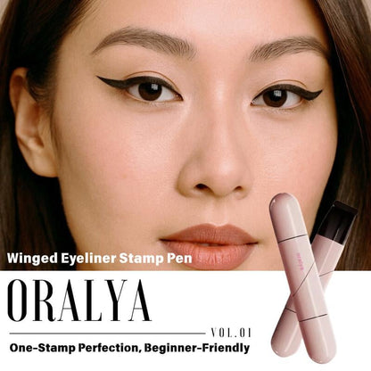 ⚡ 50K+ SOLD - Perfect Wing Stamp & Go - Easy Eyeliner Tool