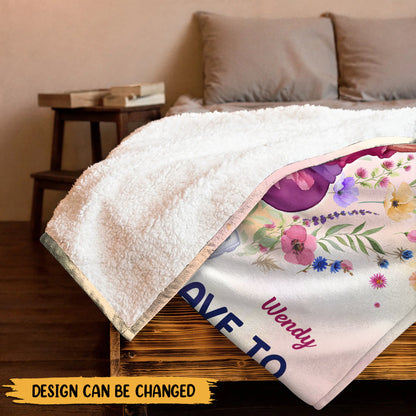 Im Retired I Dont Have To - Personalized Blanket