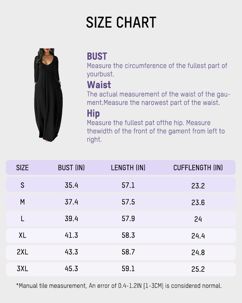 Solid Color Pocket Lounge Dress