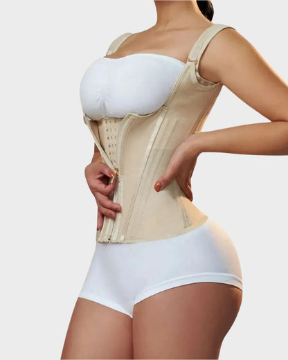 Double Waistband Corset Vest Waist Trainer