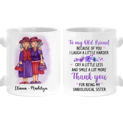 Old Friend Smile A Lot More Mug