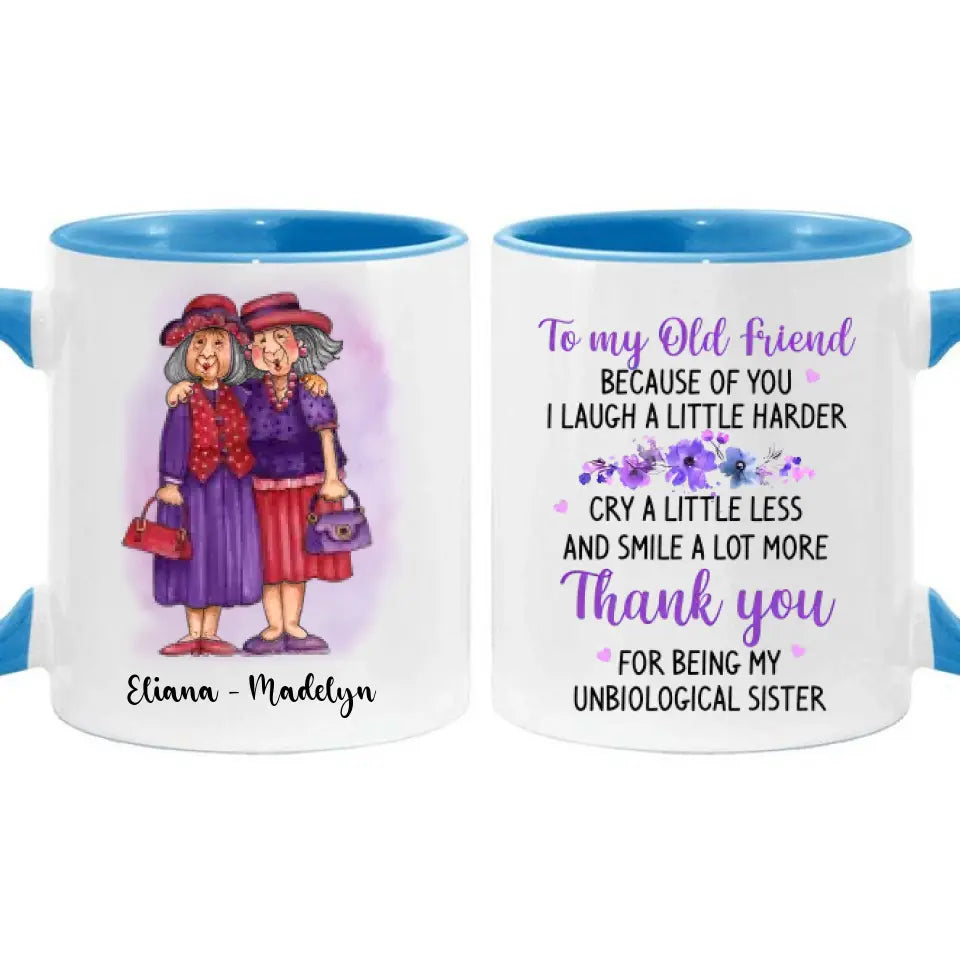 Old Friend Smile A Lot More Mug