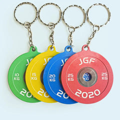 Plaque de pare-chocs - Porte-clés en aluminium personnalisé - Cadeau d’haltérophilie fitness gym pour gymer, haltérophiles, PT